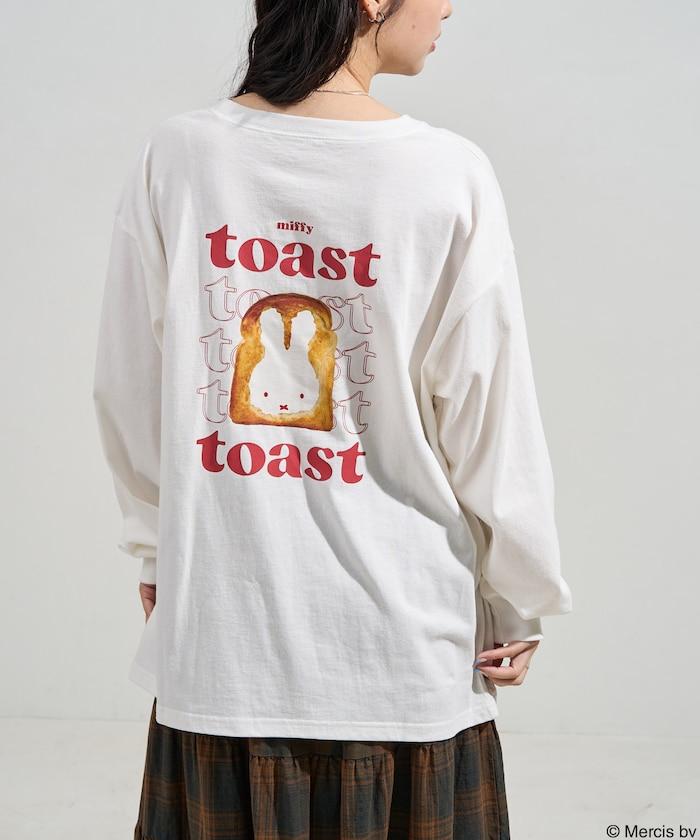 《米菲》吐司包印花短袖T恤