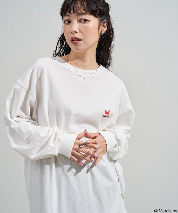 《米菲》吐司包印花短袖T恤