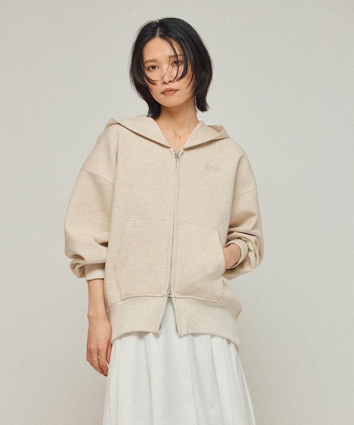 紙箱 ZIP連帽衫 / 獨特刺繡 長袖連帽衫