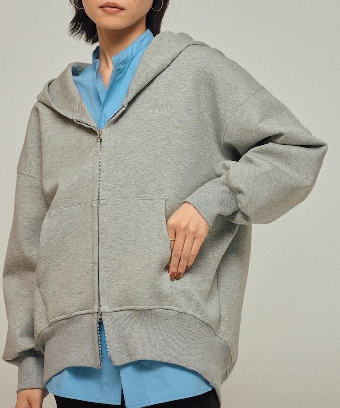 紙箱 ZIP連帽衫 / 獨特刺繡 長袖連帽衫
