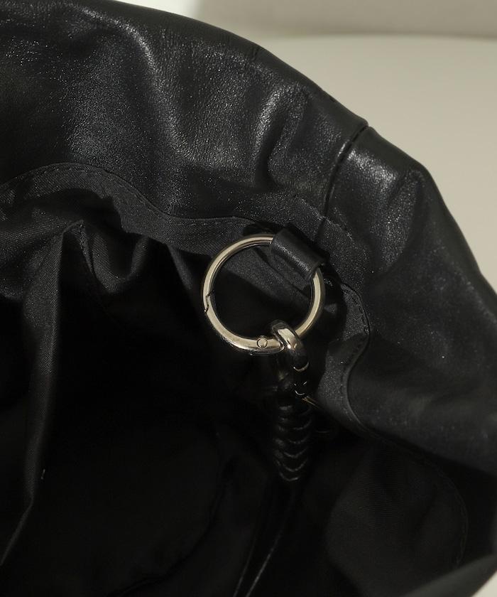 皮革 3WAY 斜挎包 / 牛皮 / 防水皮革