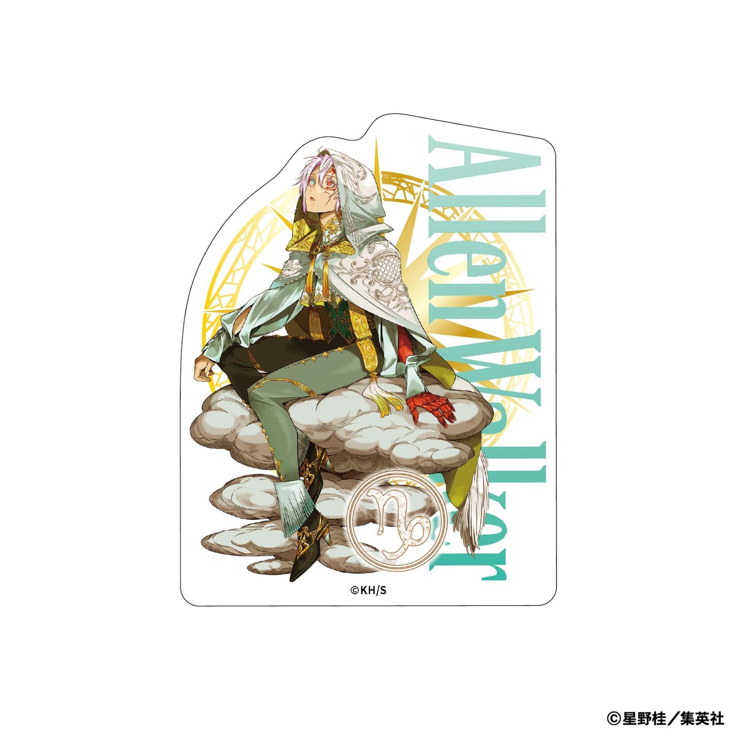 D.Gray-man 防水剪貼貼紙/艾倫·沃克