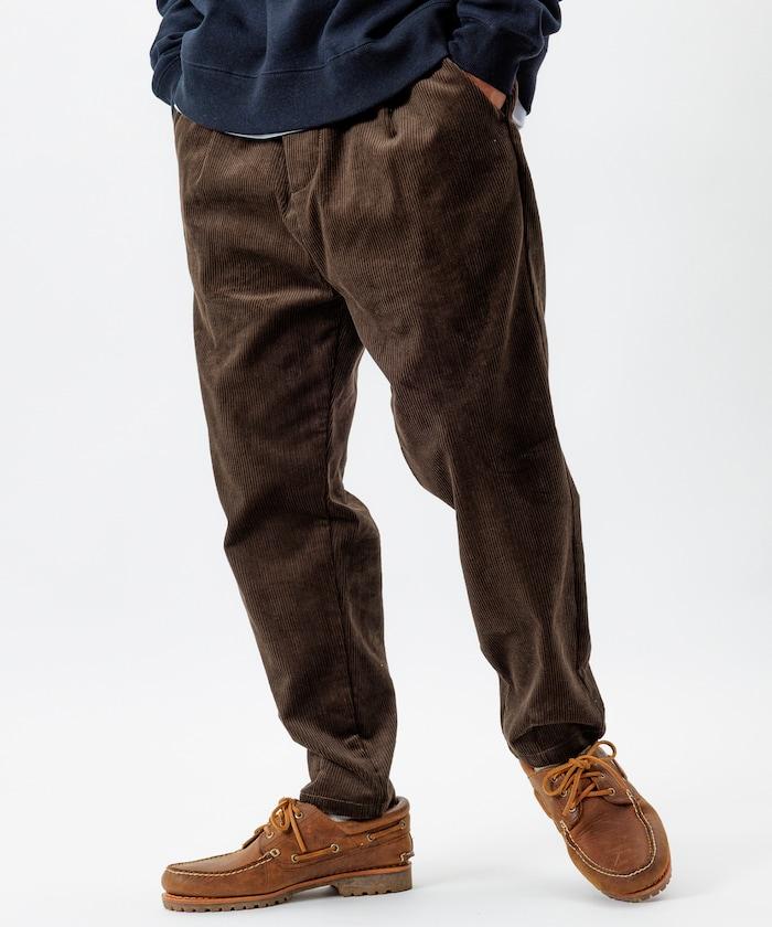 基礎款剪裁 燈芯絨 休閒褲