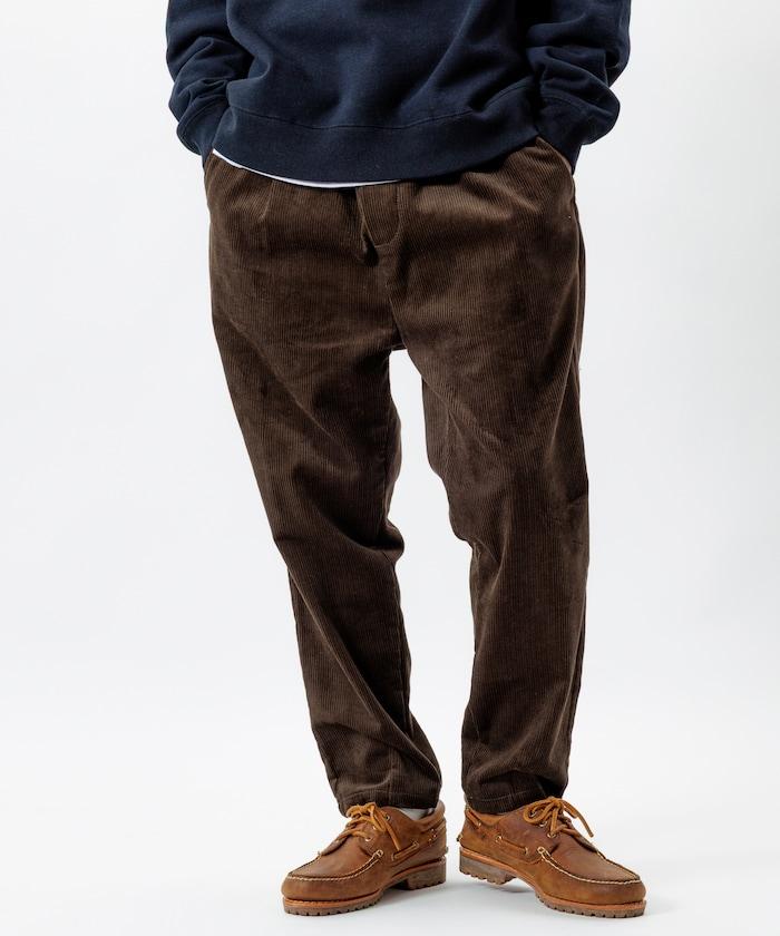 基礎款剪裁 燈芯絨 休閒褲