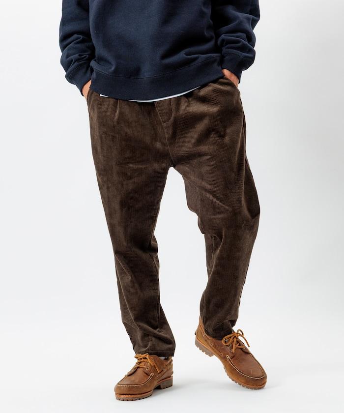 基礎款剪裁 燈芯絨 休閒褲