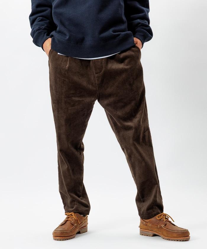 基礎款剪裁 燈芯絨 休閒褲