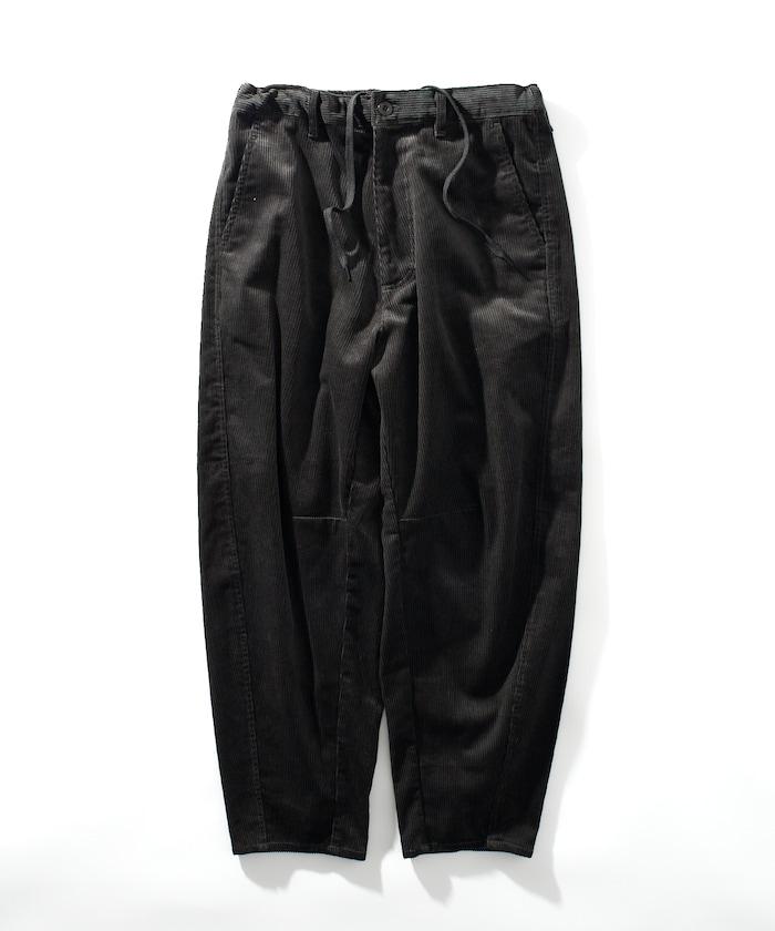 寬鬆版型 燈芯絨 弧形褲褲 / 錐形版型 【限定推出】