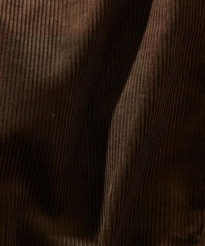 寬鬆版型 燈芯絨 弧形褲褲 / 錐形版型 【限定推出】