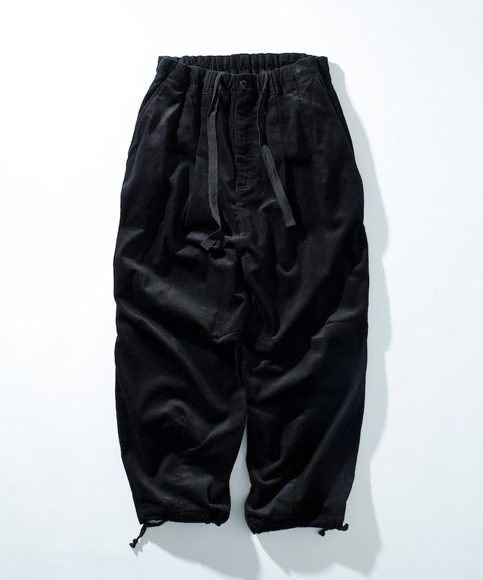 寬鬆版型 燈芯絨 軍事風馬戲團褲 / 雪地褲