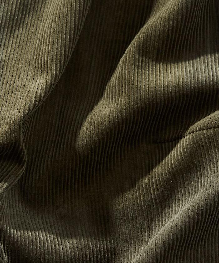 寬鬆版型 燈芯絨 軍事風馬戲團褲 / 雪地褲