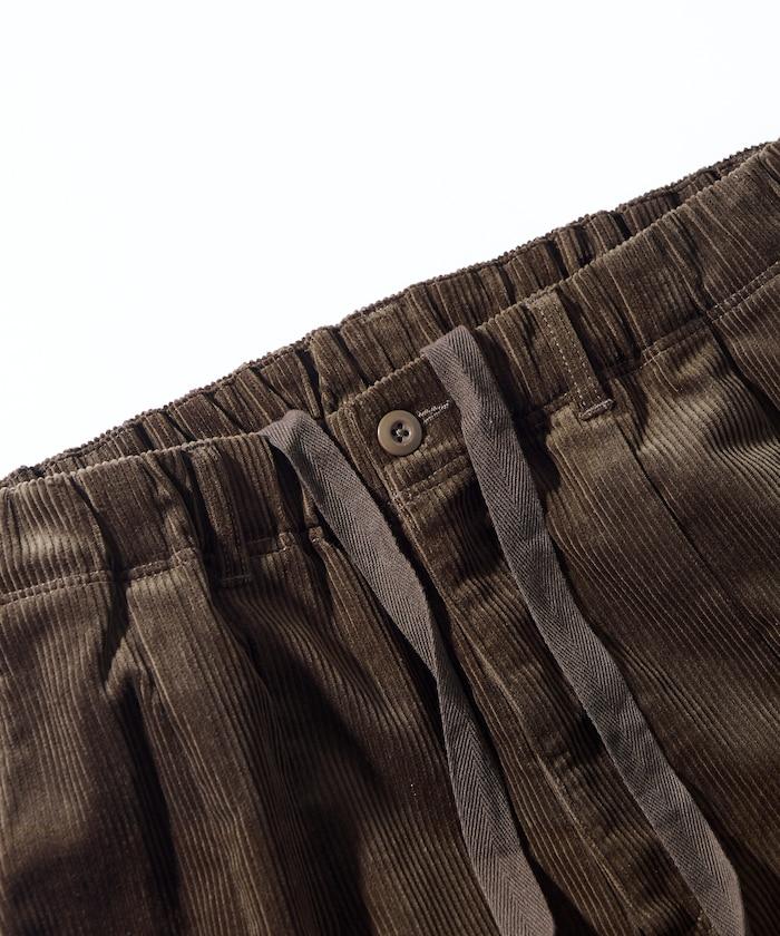 寬鬆版型 燈芯絨 軍事風馬戲團褲 / 雪地褲