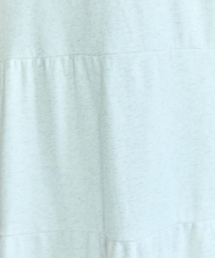 聯名 褶皺 拼接 連衣裙