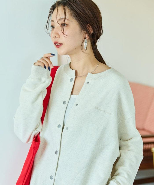 聯名 紐扣開襟羊毛衫