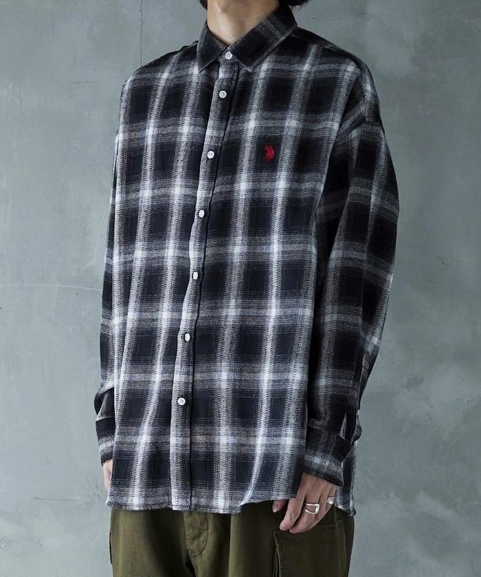 聯名格紋襯衫