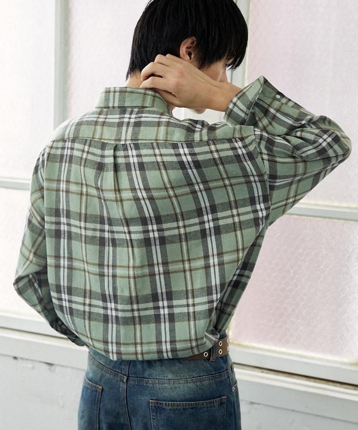 聯名格紋襯衫