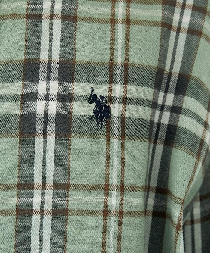 聯名格紋襯衫