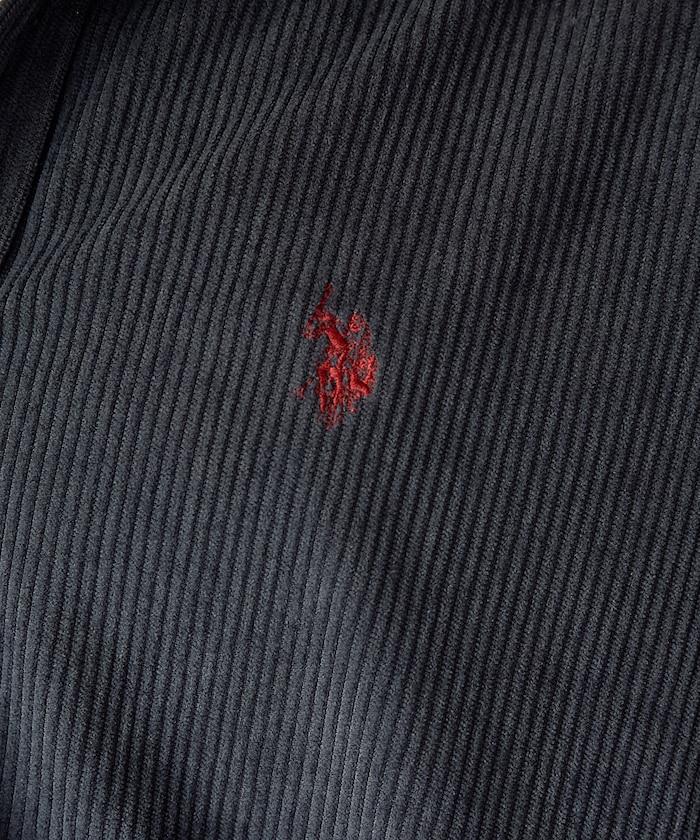 聯名一點刺繡燈芯絨襯衫