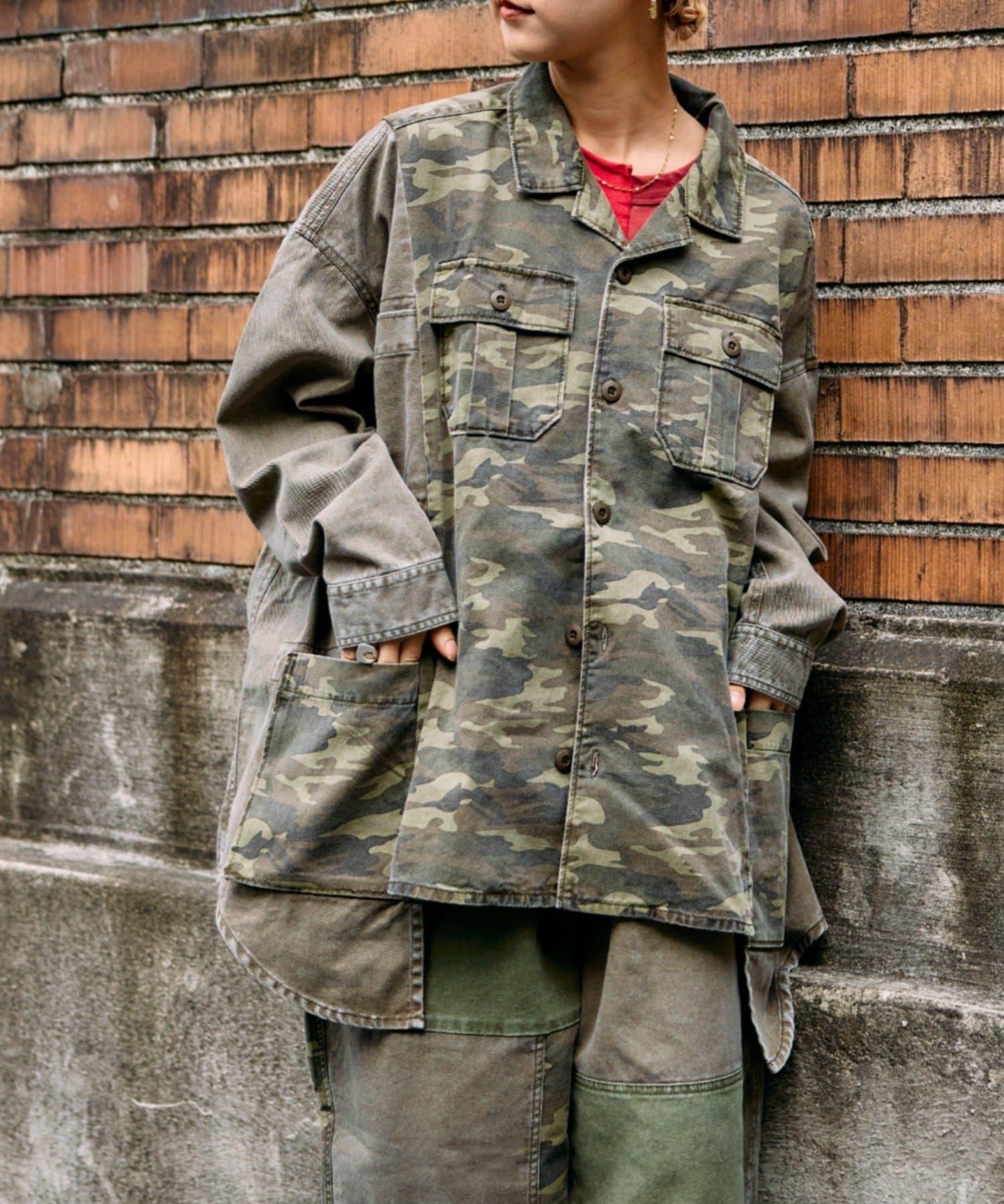 【etsinta/艾欣塔】改良款切換式過膝外套