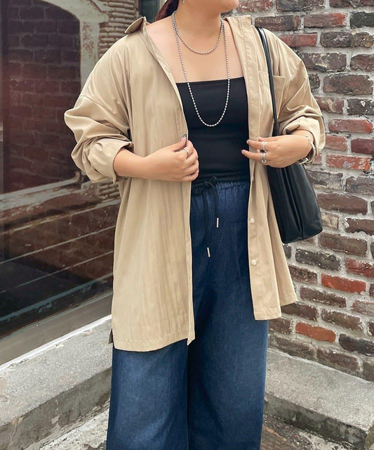 【@kana__18s精選】寬鬆版長款襯衫