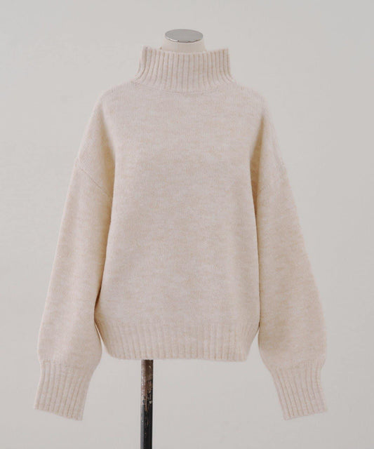 【優先】犛牛毛高領套頭毛衣