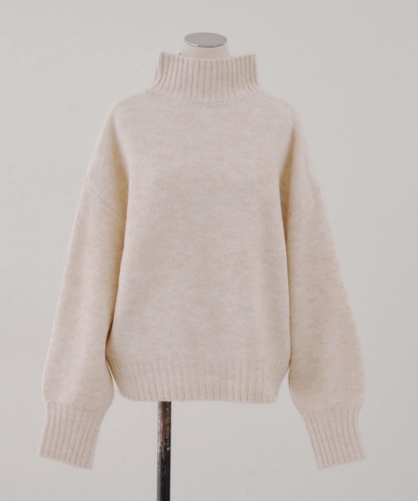 【優先】犛牛毛高領套頭毛衣