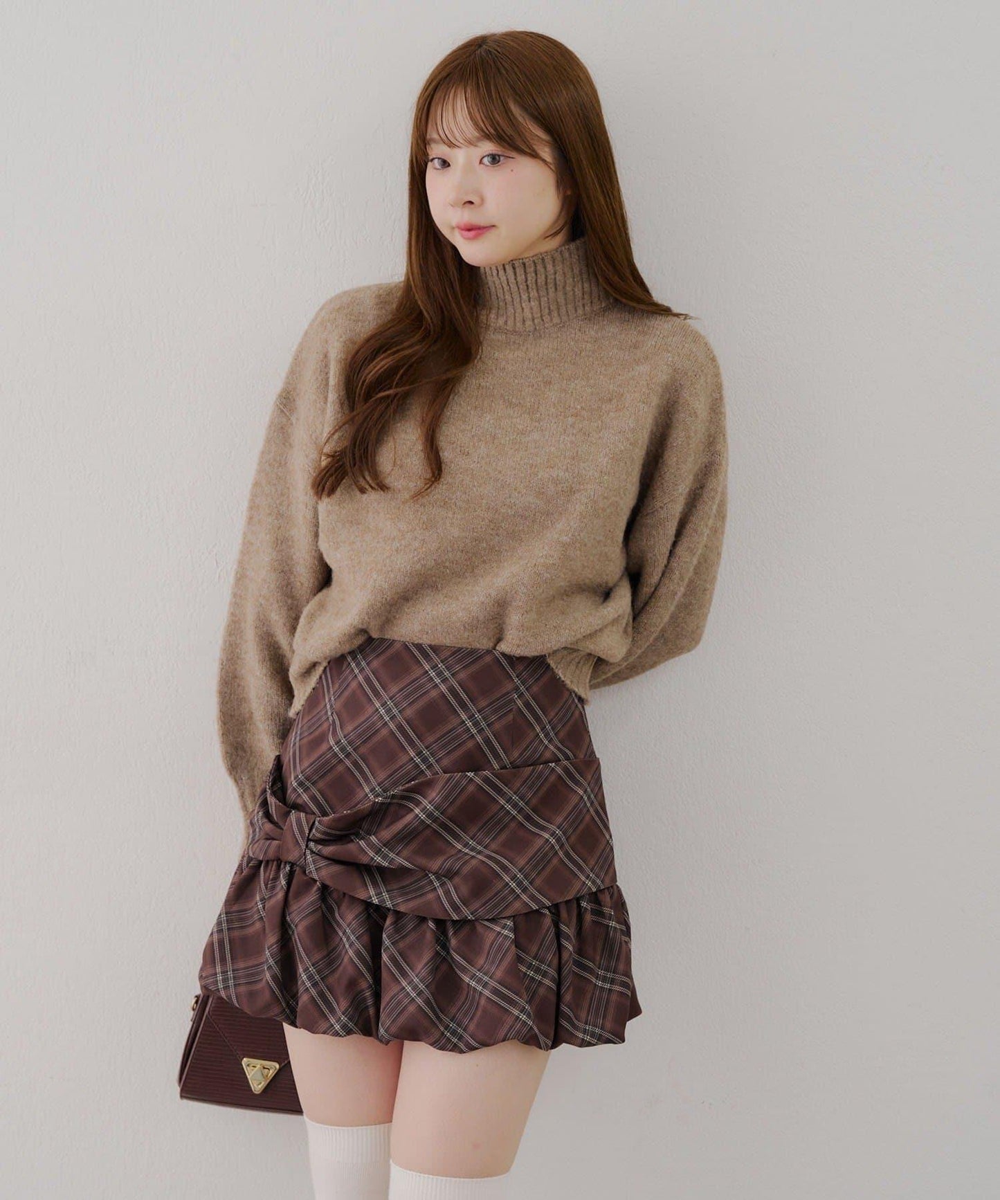 【優先】犛牛毛高領套頭毛衣