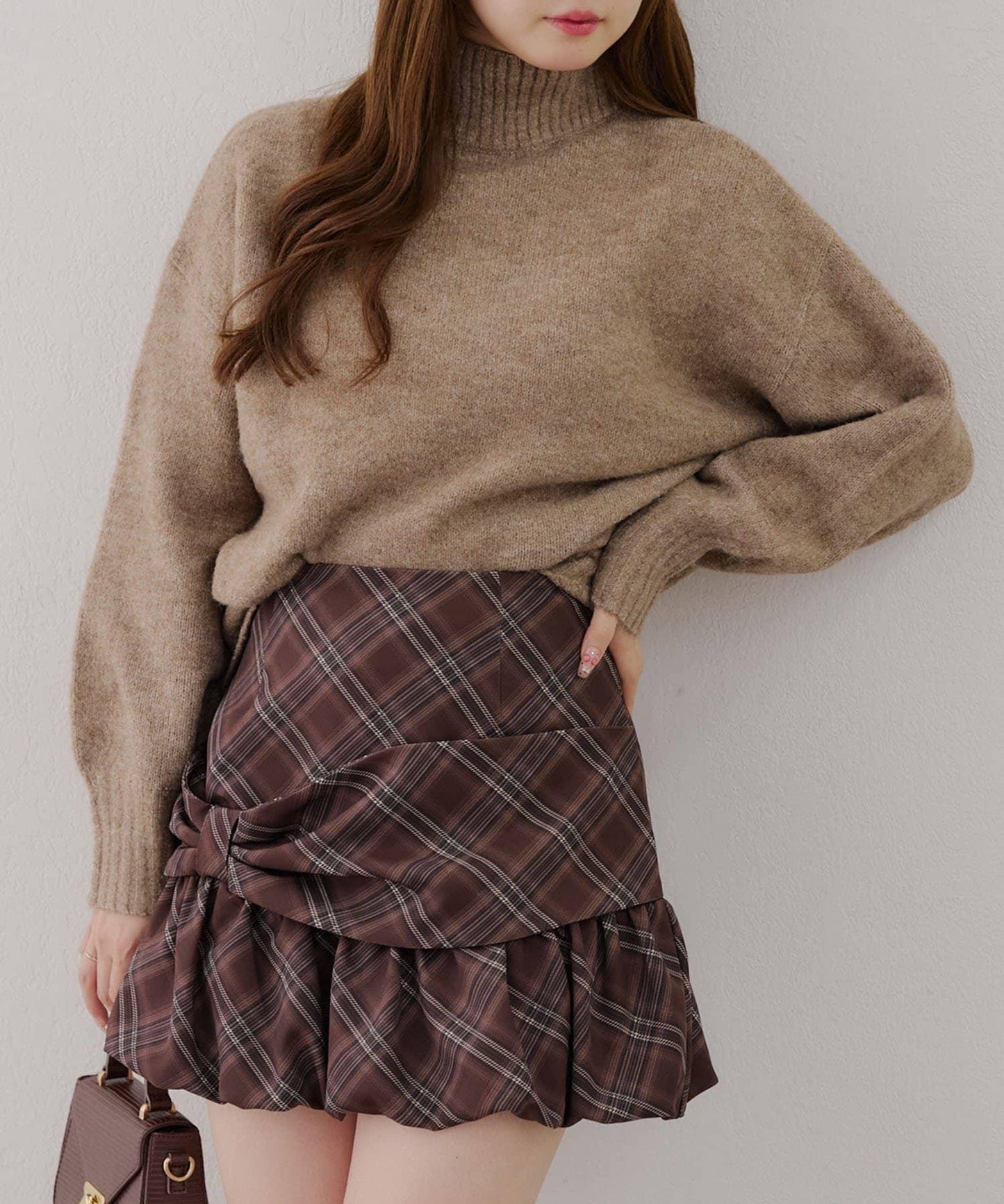 【優先】犛牛毛高領套頭毛衣