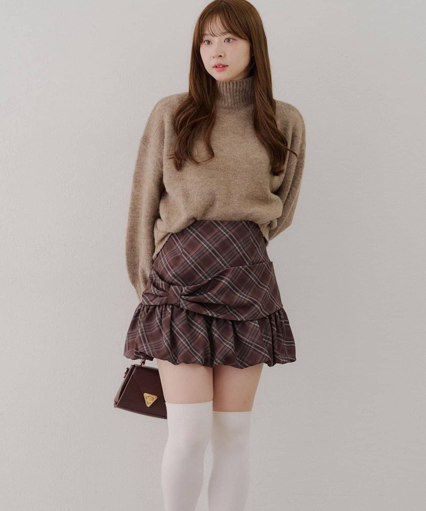 【優先】犛牛毛高領套頭毛衣