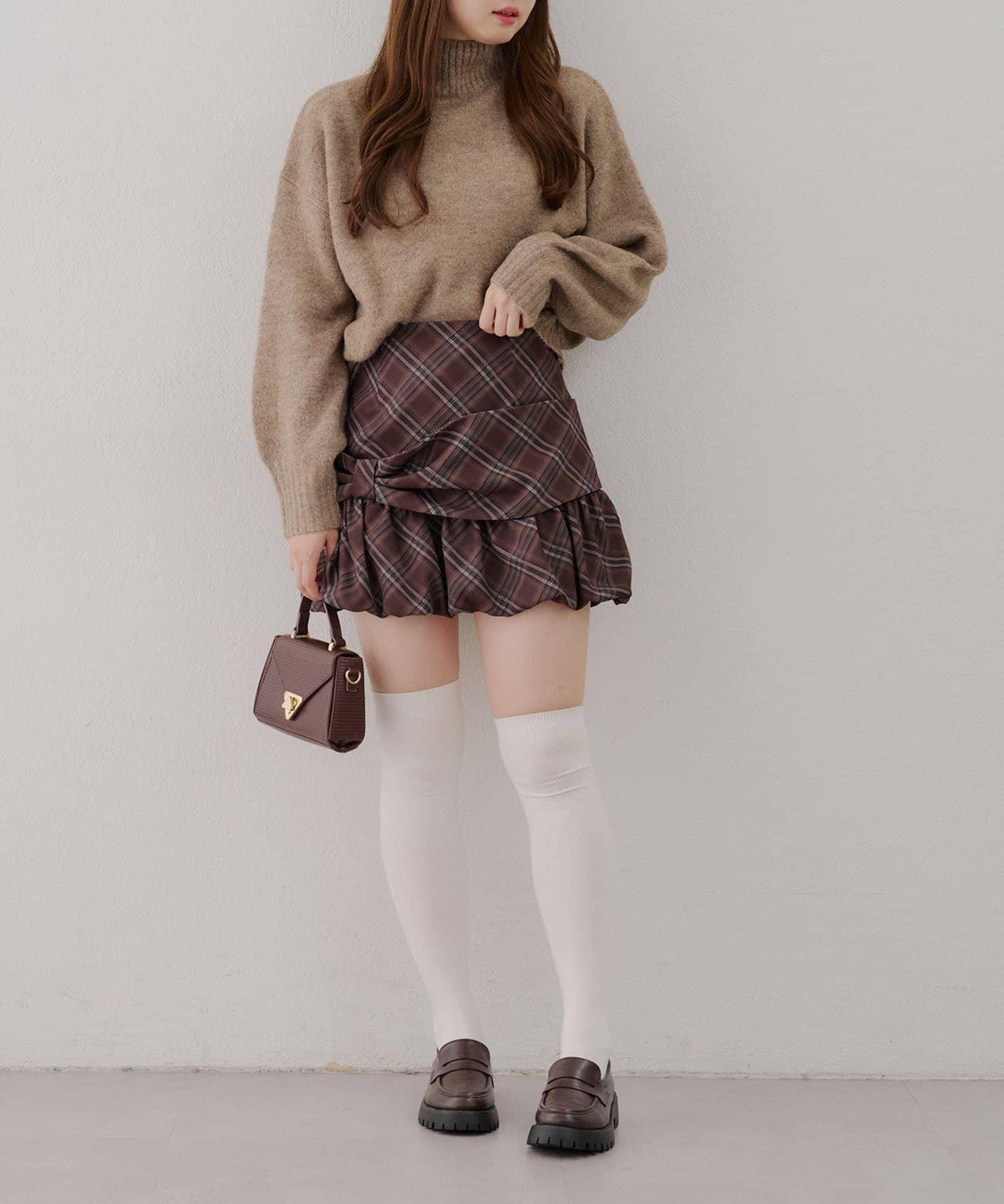 【優先】犛牛毛高領套頭毛衣