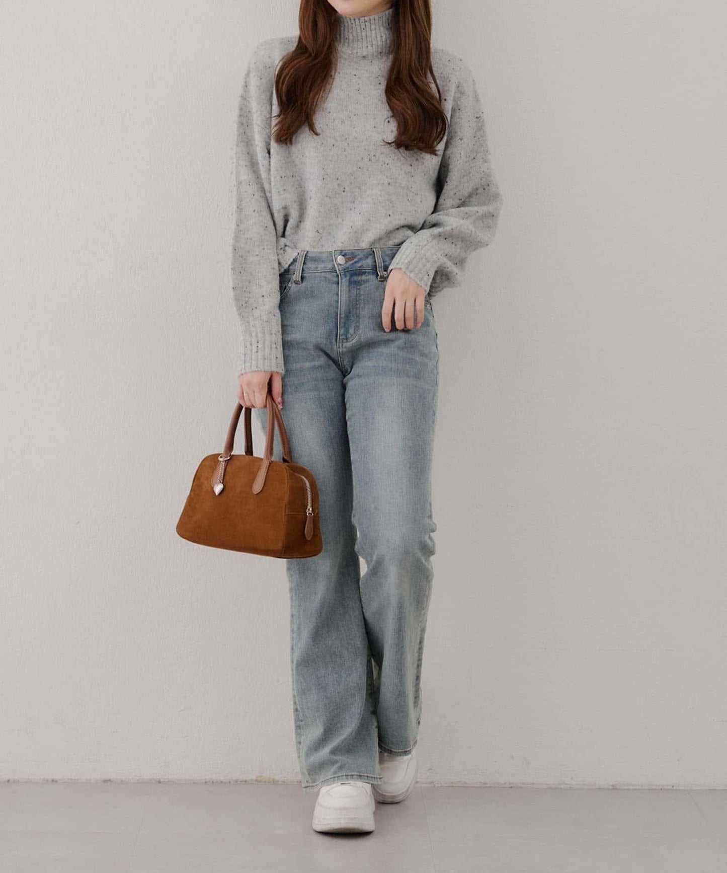 【優先】犛牛毛高領套頭毛衣