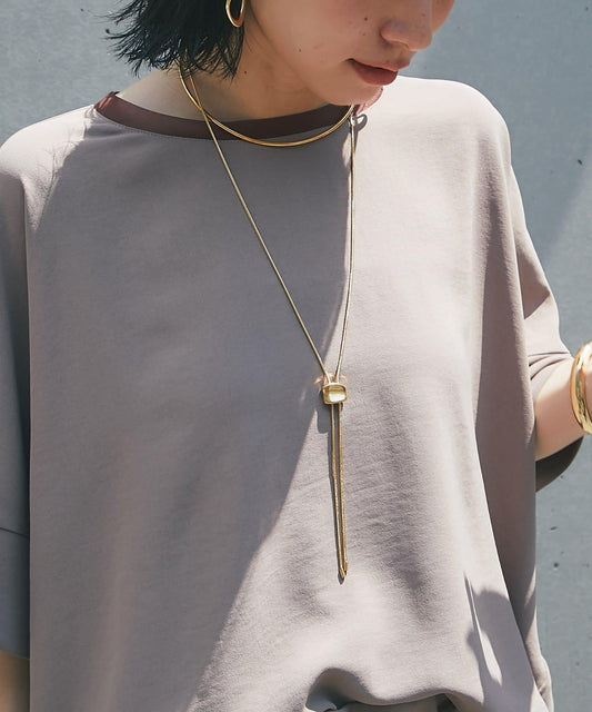 【GOLDY(高爾迪)】不鏽鋼滑動項鍊