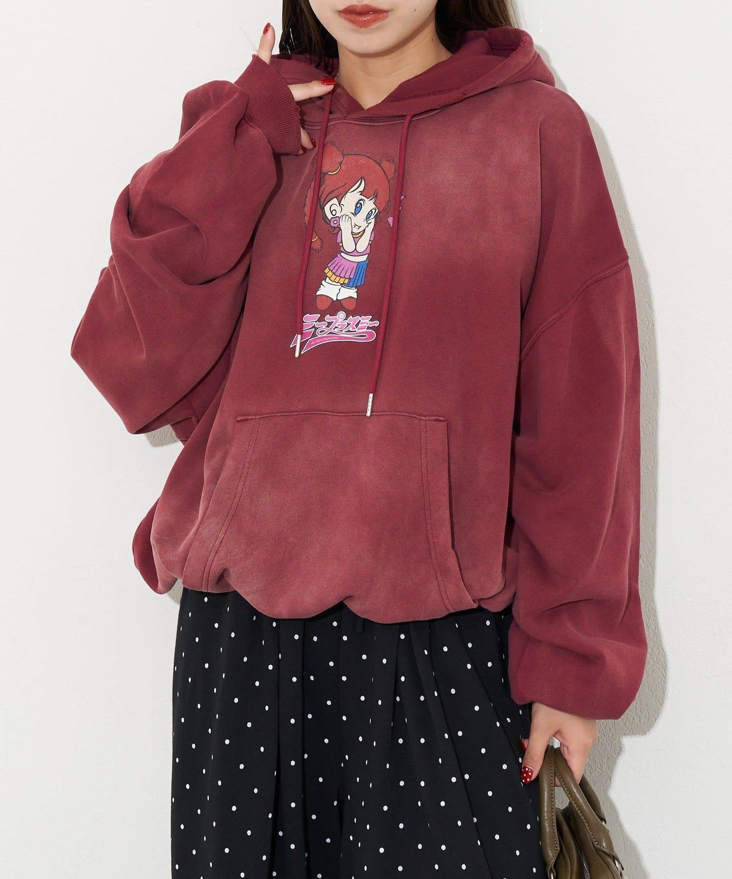 【RePRODUCTION LABEL / リプロダクションレーベル】寬鬆連帽衛衣