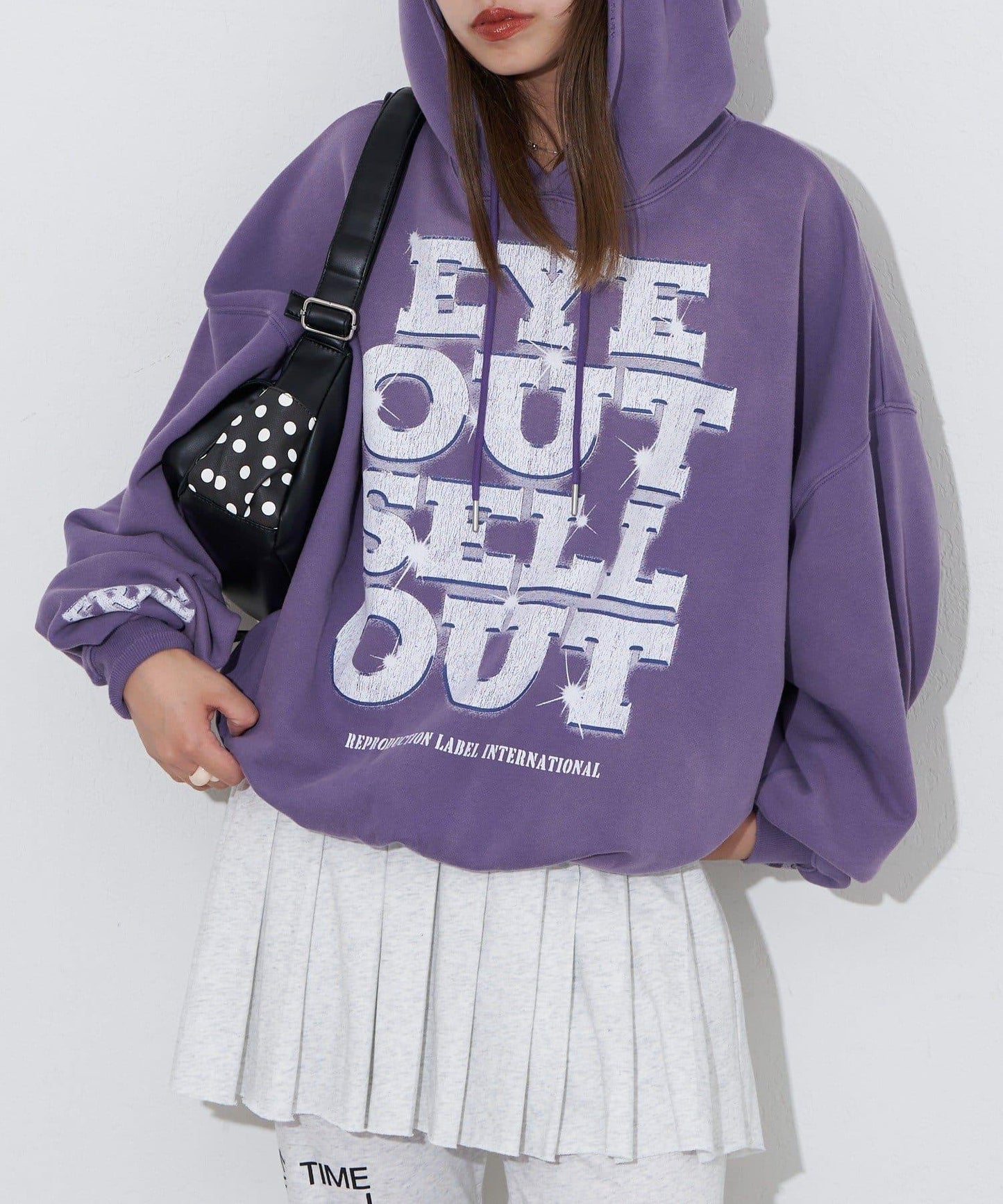 【RePRODUCTION LABEL / リプロダクションレーベル】寬鬆連帽衛衣
