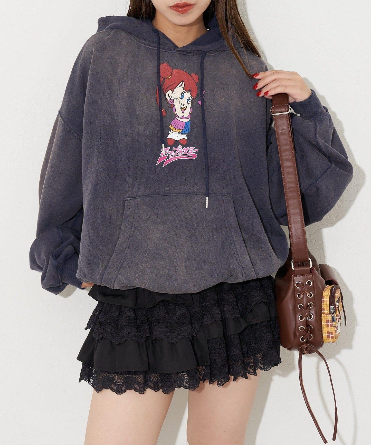 【RePRODUCTION LABEL / リプロダクションレーベル】寬鬆連帽衛衣
