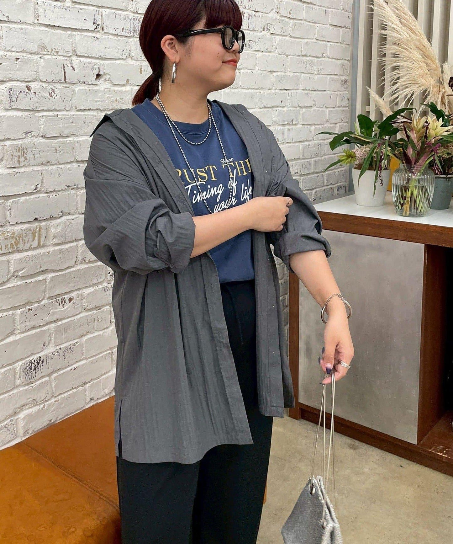 【@kana__18s精選】寬鬆版長款襯衫