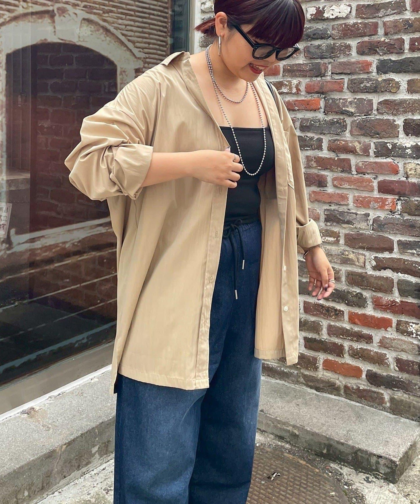 【@kana__18s精選】寬鬆版長款襯衫