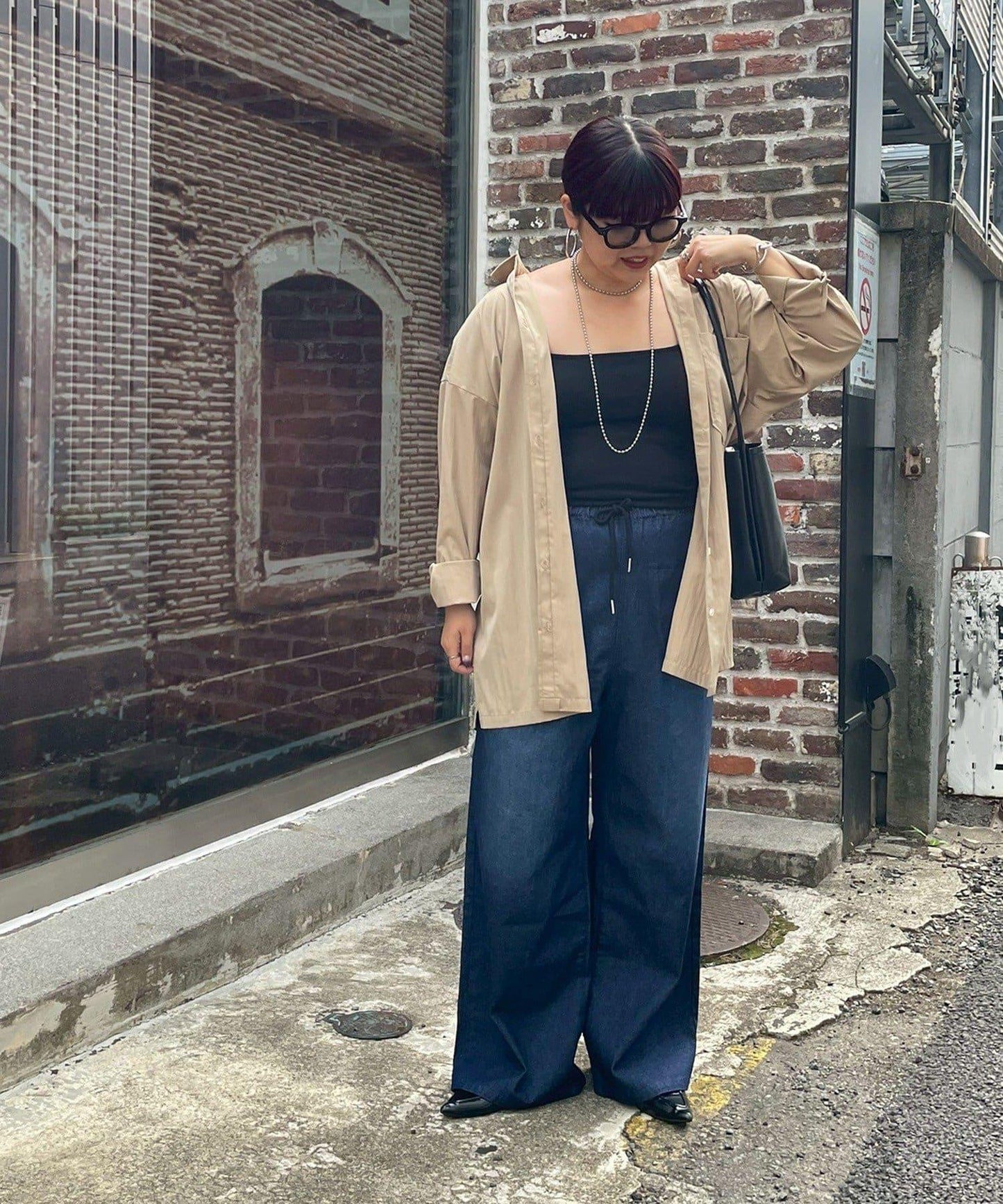 【@kana__18s精選】寬鬆版長款襯衫