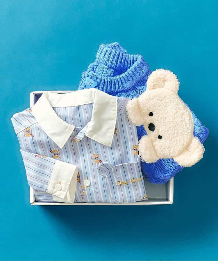 tiny bear圖案開衫