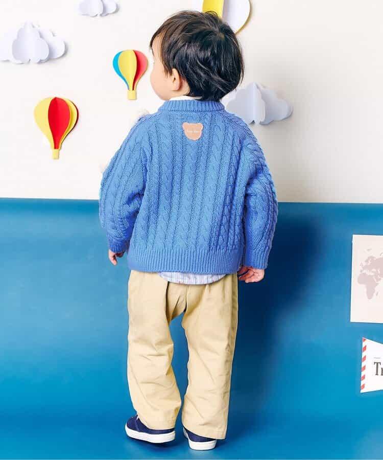 tiny bear圖案開衫