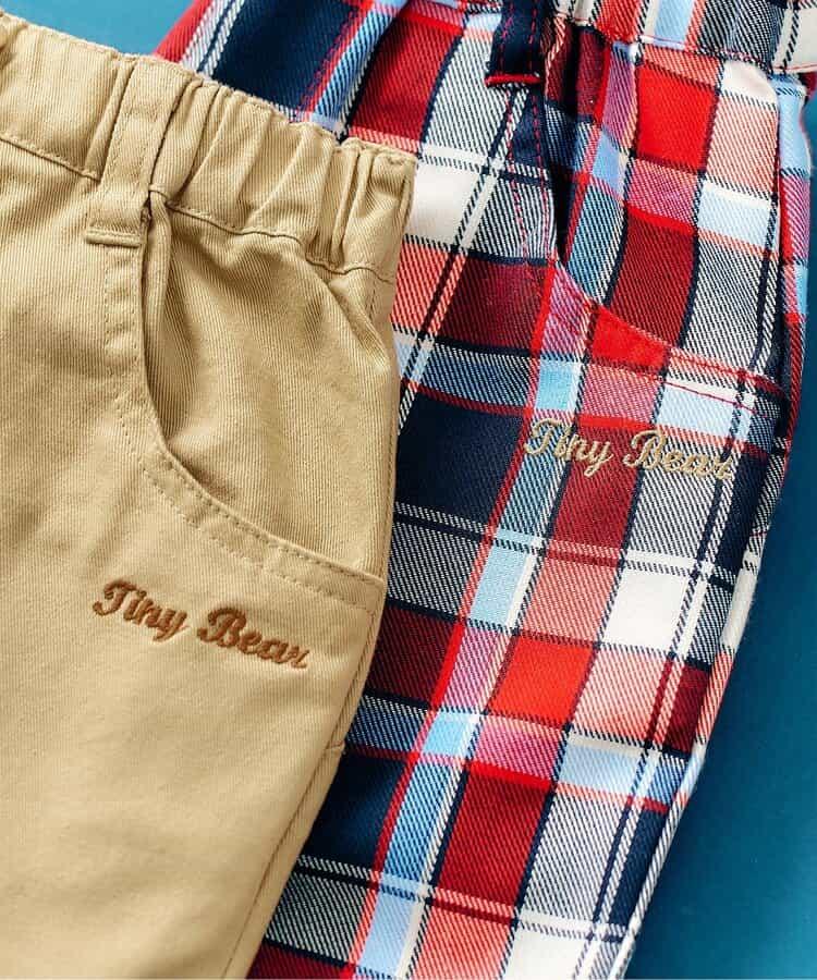 tiny bear 小熊圖案長褲 10分丈