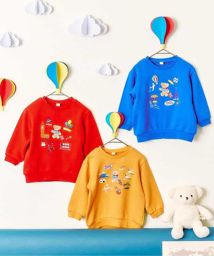 tiny bear 3款CITY圖案衛衣