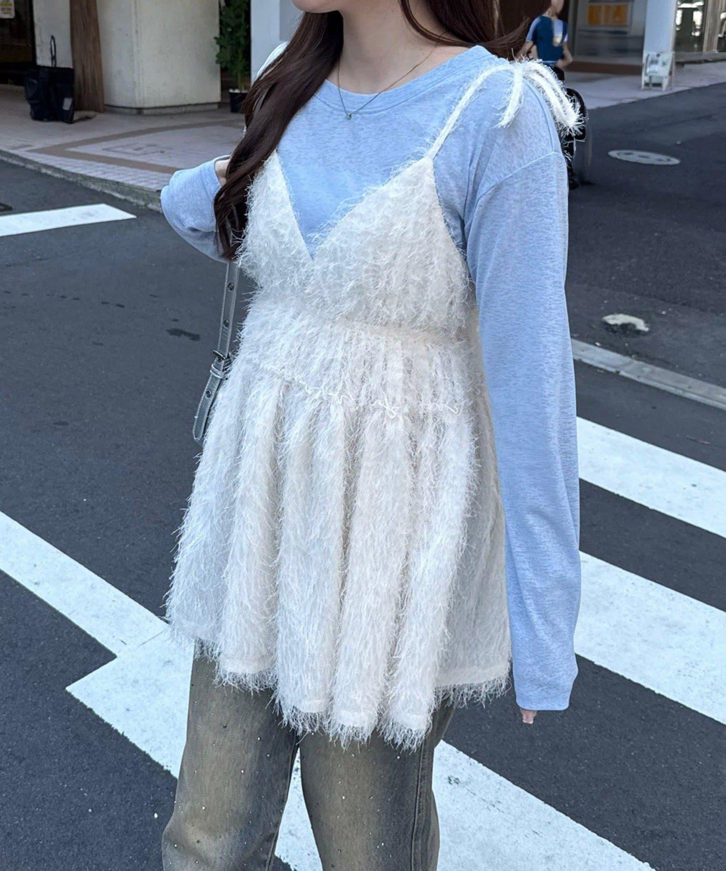 也適合疊穿!透視長袖T恤