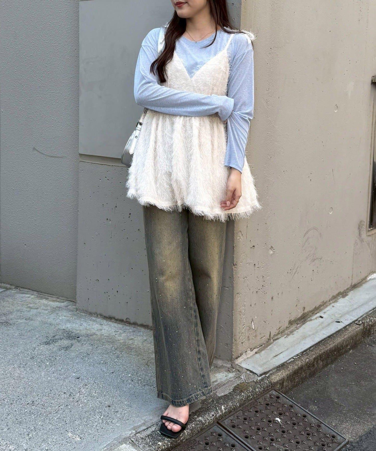 也適合疊穿!透視長袖T恤