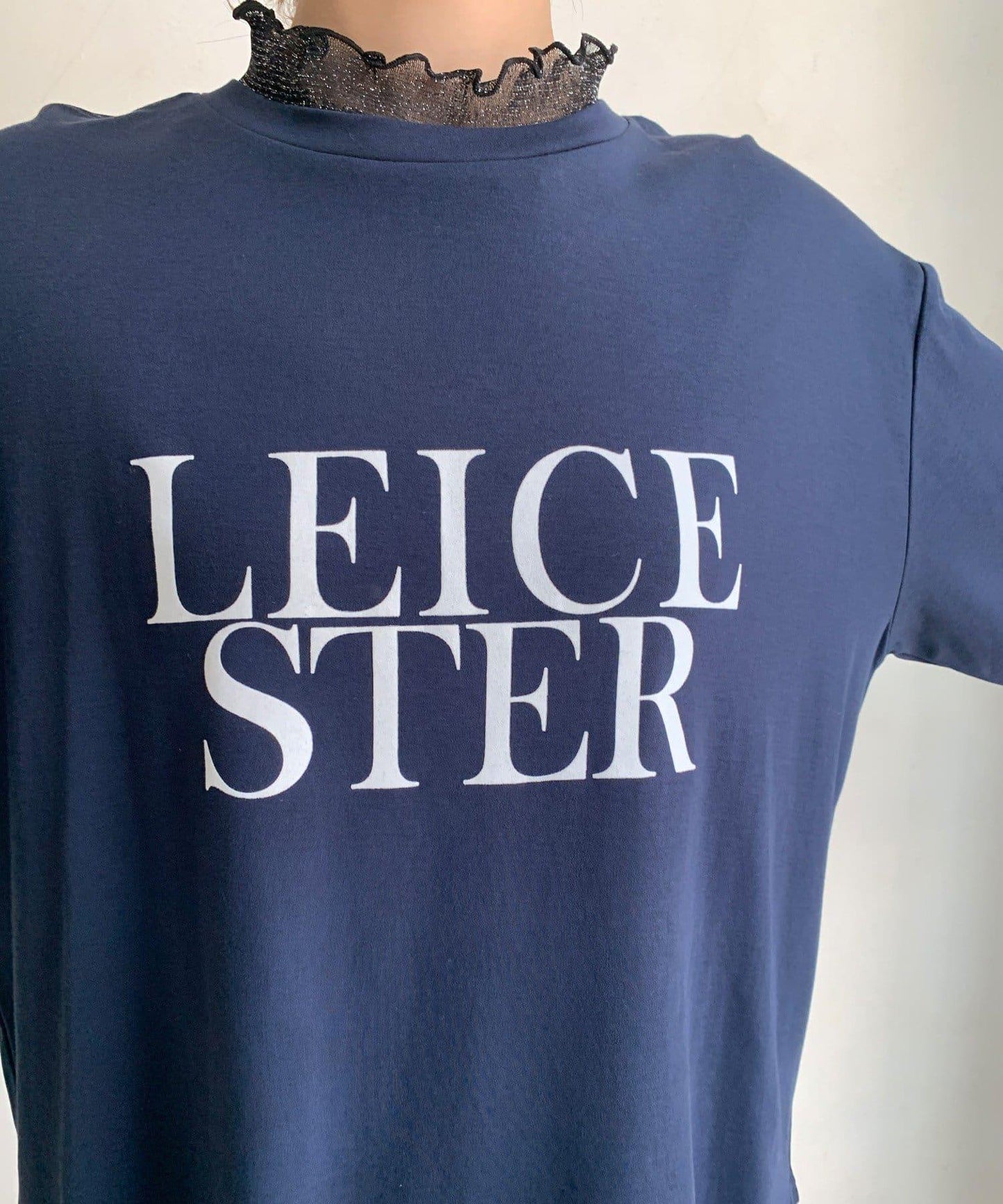 LEICESTER植絨疊穿長袖T恤