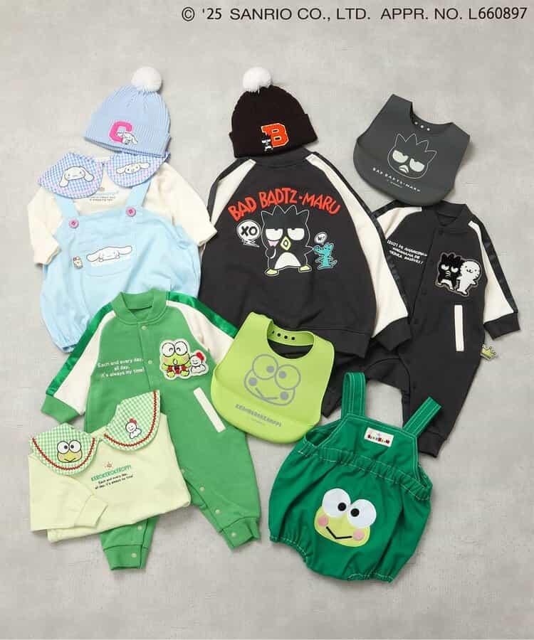 《三麗歐》/領口裝飾連體衣