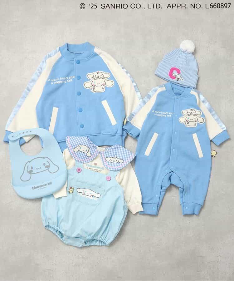 《三麗歐》/領口裝飾連體衣