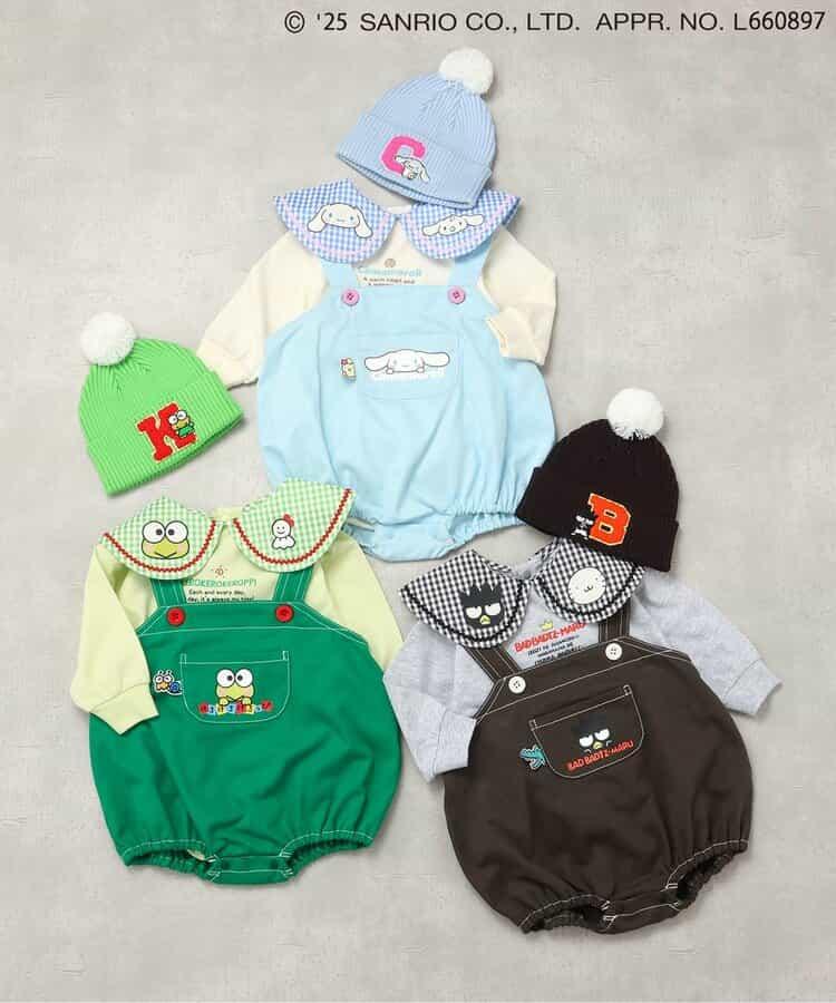 《三麗歐》/領口裝飾連體衣