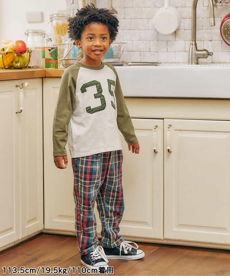 數字印花AP插肩袖T恤