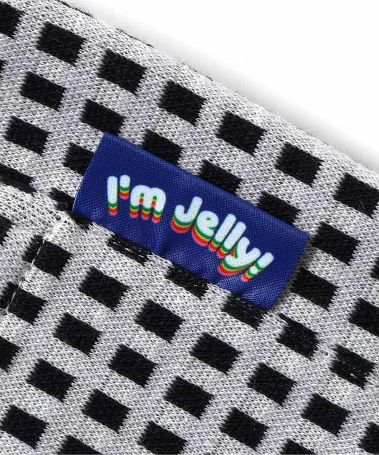 I'm Jelly!全印花提花喇叭褲 10分長度