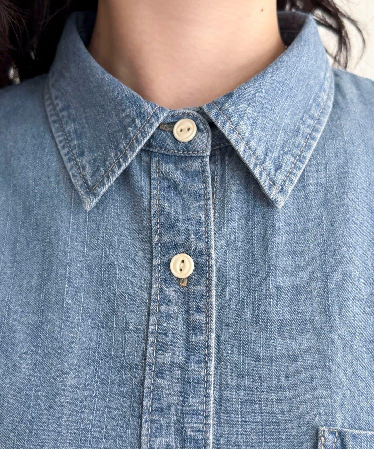【人氣復刻】FR刺繡牛仔襯衫